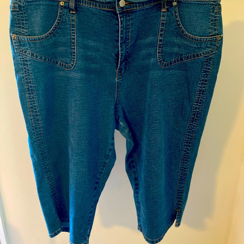 Lane Bryant Denim Capris - Plus Size